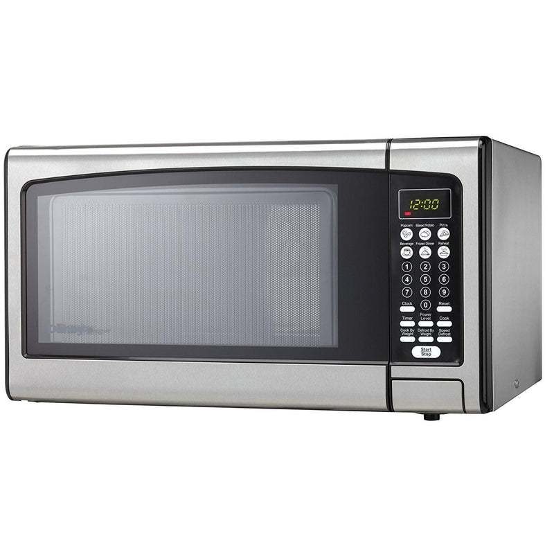 Danby 21-inch, 1.1 cu. ft. Countertop Microwave Oven DMW111KPSSDD IMAGE 3