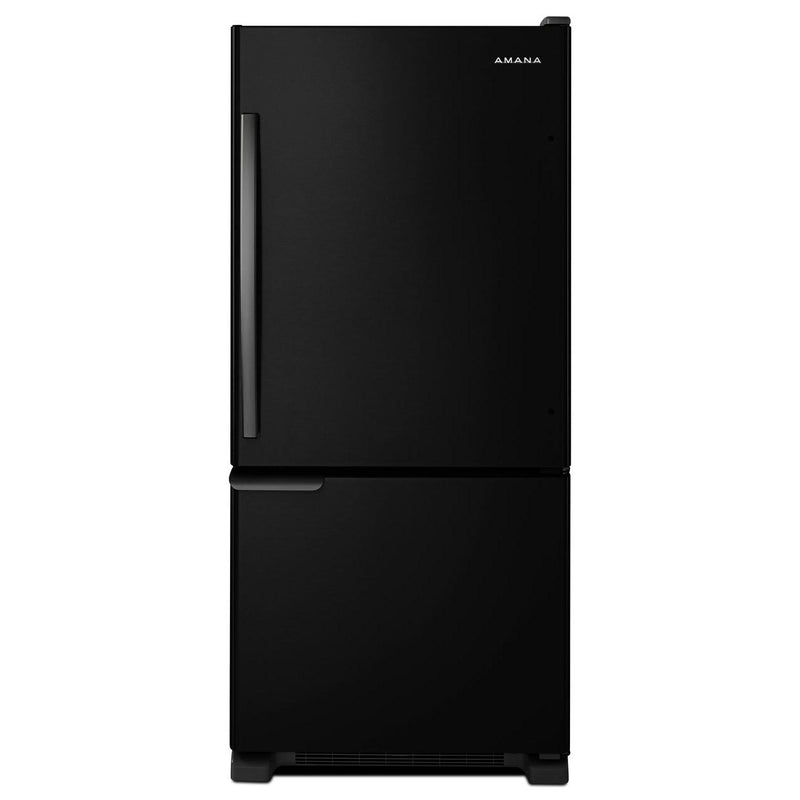 Amana 30-inch, 18.5 cu. ft. Bottom Freezer Refrigerator ABB1921BRB IMAGE 1
