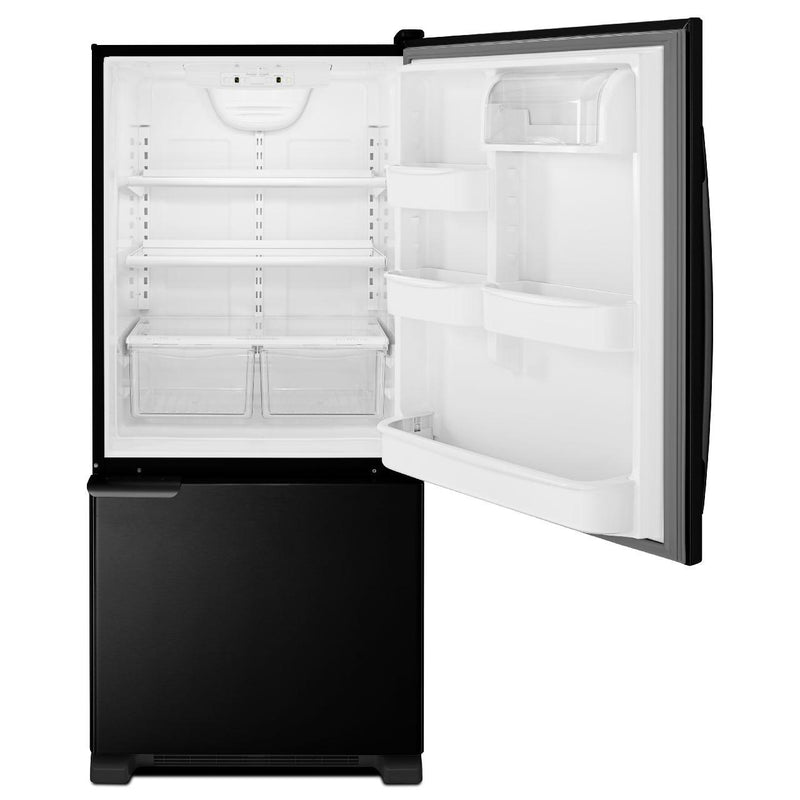 Amana 30-inch, 18.5 cu. ft. Bottom Freezer Refrigerator ABB1921BRB IMAGE 2