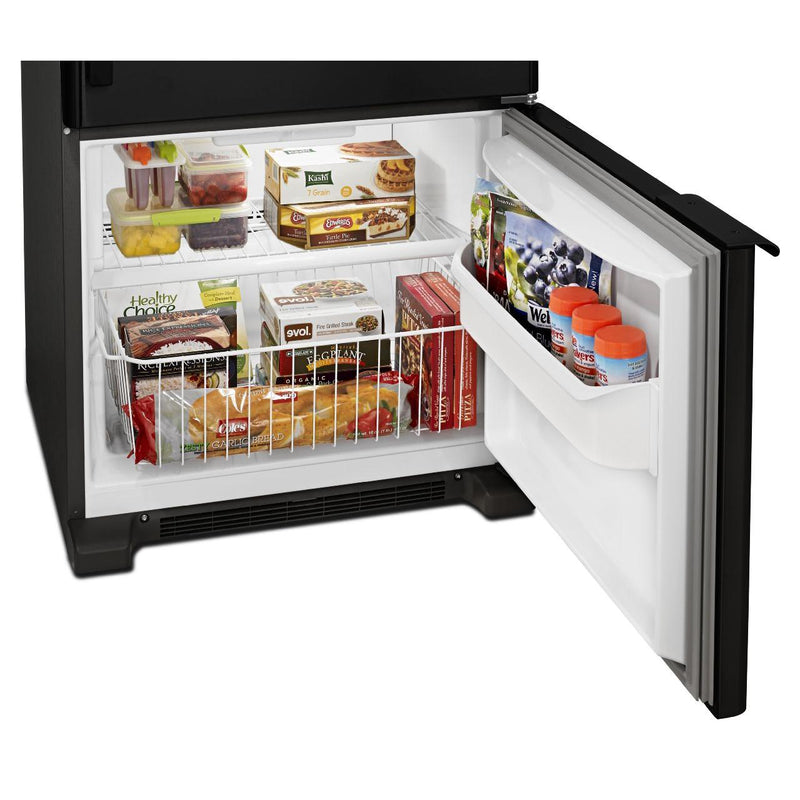 Amana 30-inch, 18.5 cu. ft. Bottom Freezer Refrigerator ABB1921BRB IMAGE 5