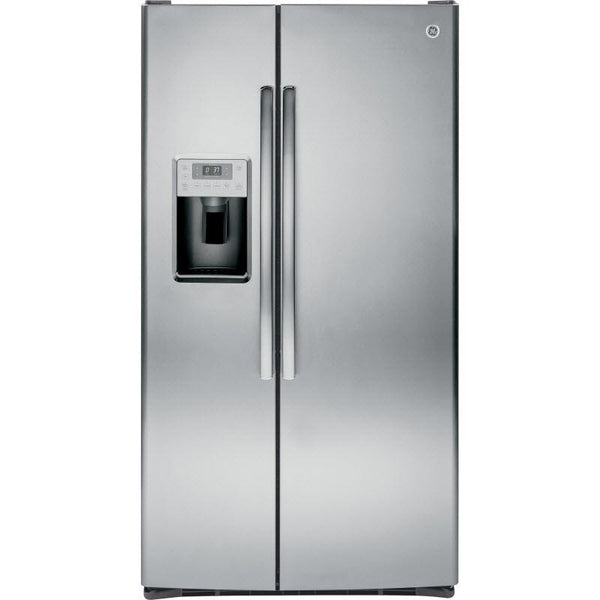 GE Profile 36-inch, 28.4 cu. ft. Side-by-Side Refrigerator with Ice and Water PSS28KSHSS IMAGE 1