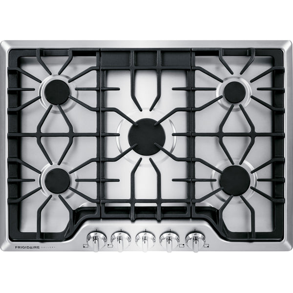 Frigidaire Gallery 30-inch Built-In Gas Cooktop FGGC3047QS IMAGE 1