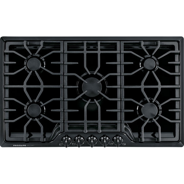 Frigidaire Gallery 36-inch Built-In Gas Cooktop FGGC3645QB IMAGE 1