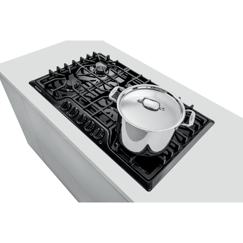 Frigidaire Gallery 36-inch Built-In Gas Cooktop FGGC3645QB IMAGE 4