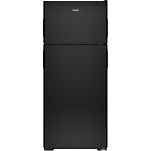 Hotpoint 28-inch, 17.6 cu. ft. Top Freezer Refrigerator HPS18BTHBB IMAGE 1