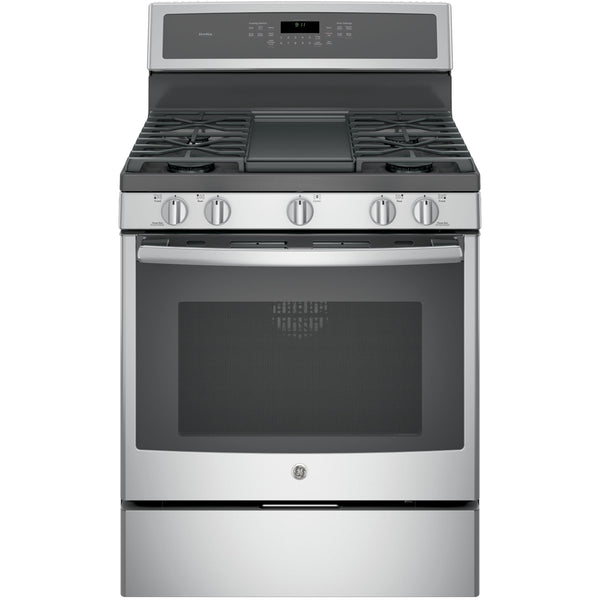 GE Profile 30-inch Freestanding Gas Range with Convection Technology PGB911SEJSS IMAGE 1