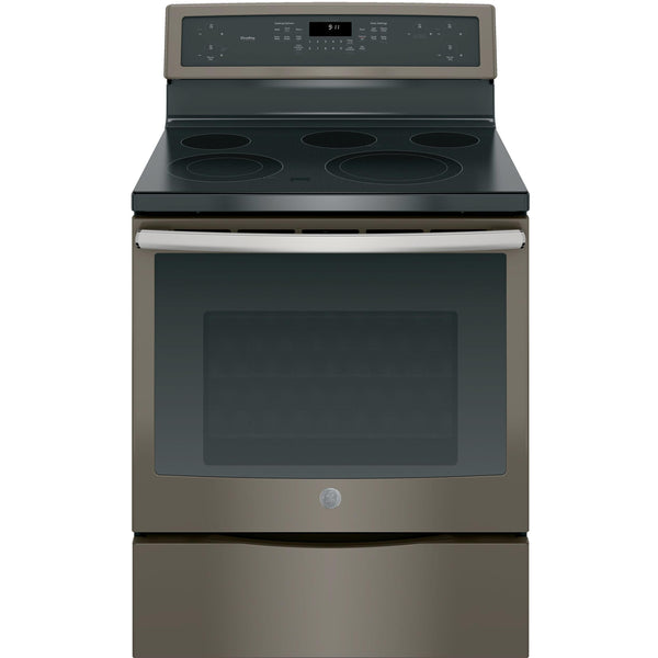 GE Profile 30-inch Freestanding Electric Range with Convection Technology PB911EJES IMAGE 1