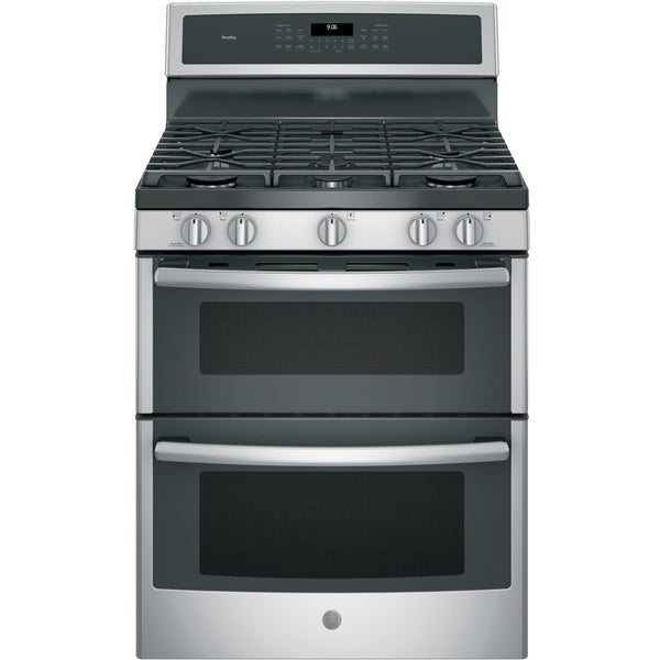 GE Profile 30-inch Free-Standing Gas Range with Convection Technology PGB960SEJSS IMAGE 1