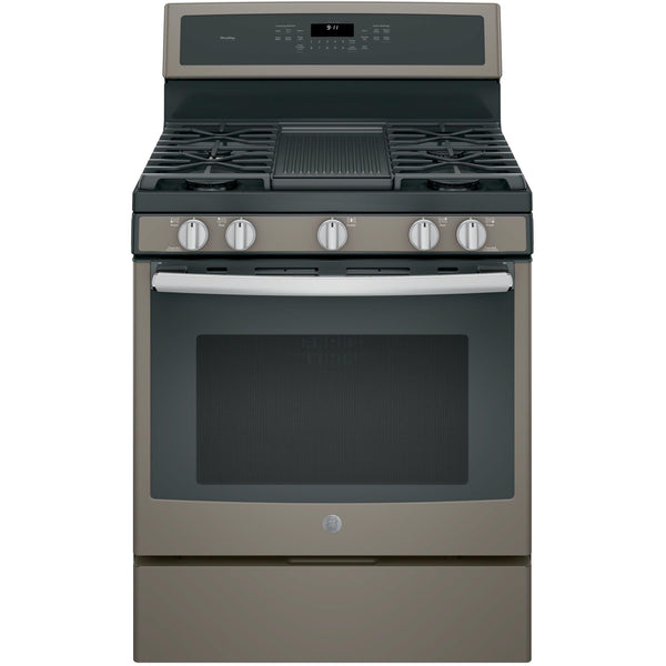 GE Profile 30-inch Freestanding Gas Range with Convection Technology PGB911EEJES IMAGE 1