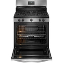 Frigidaire 30-inch Freestanding Gas Range with 5 Burners FCRG3052BS