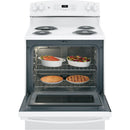 GE 30-inch Freestanding Electric Range JB256DMWW