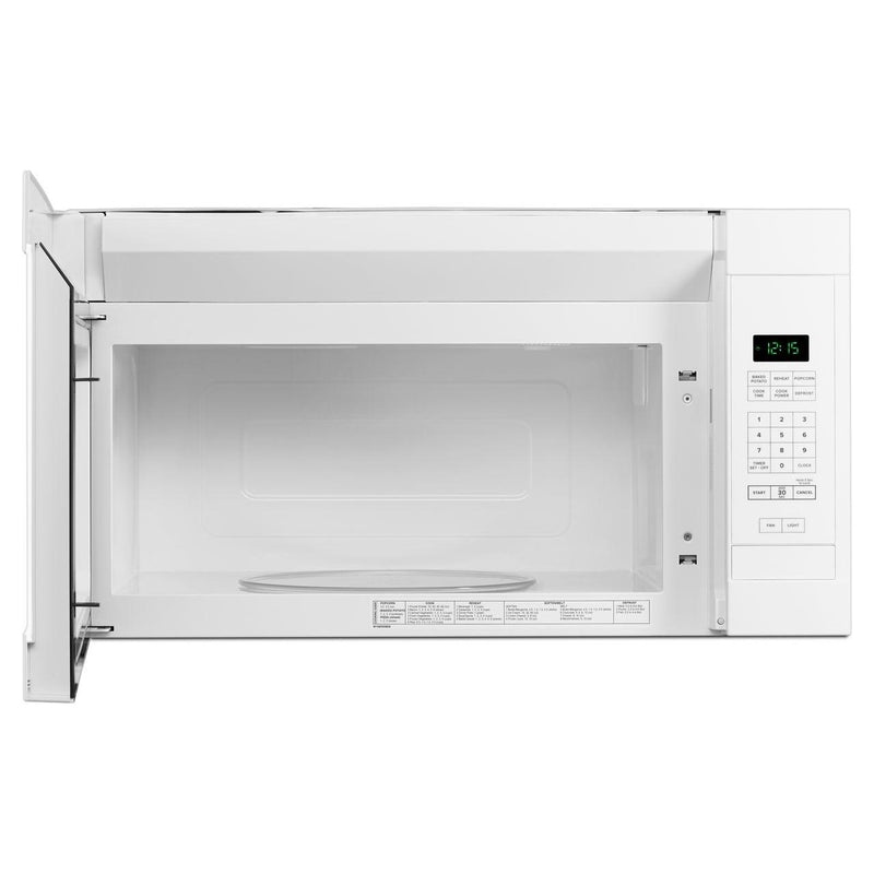 Amana 30-inch, 1.6 cu. ft. Over-the-Range Microwave Oven AMV2307PFW IMAGE 3