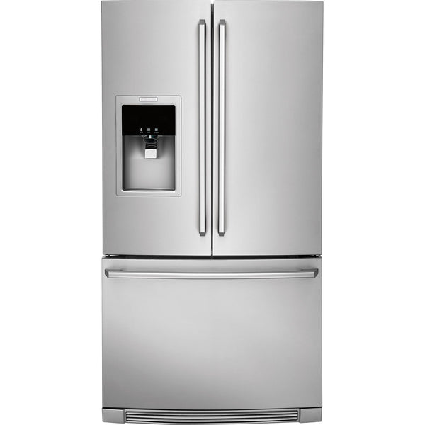 Electrolux 36-inch, 21.5 cu. ft. Counter-Depth French 3-Door Refrigerator with Wave-Touch® Controls EW23BC87SS IMAGE 1