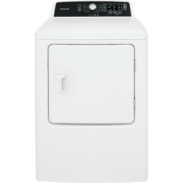 Frigidaire 6.7 cu.ft. Electric Dryer with 10 Dry Cycles FFRE4120SW IMAGE 1