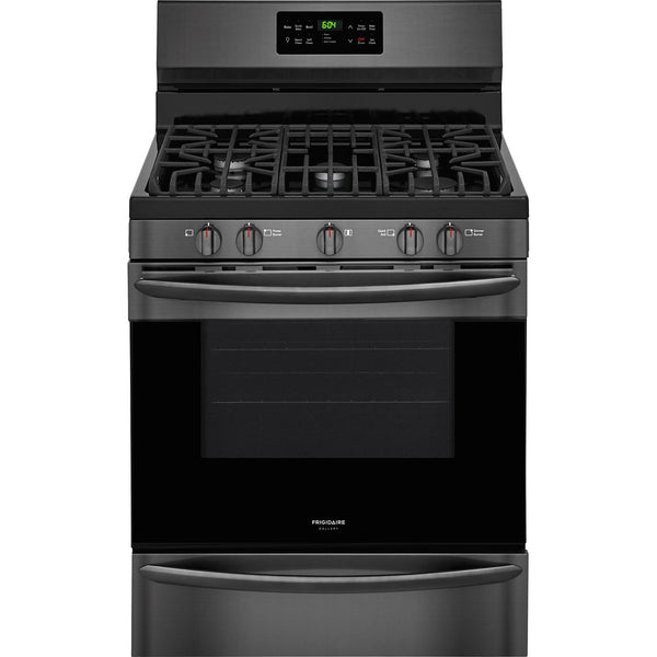 Frigidaire Gallery 30-inch Freestanding Gas Range With Quick Bake Convection FGGF3036TD IMAGE 1