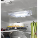 GE 33-inch, 24.8 cu. ft. French 3-Door Refrigerator with Internal Water Dispenser GNE25JYKFS