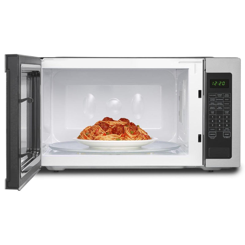 Amana 24-inch, 2.2 cu.ft. Countertop Microwave Oven with Sensor Cooking AMC4322GS IMAGE 3