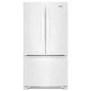 Whirlpool 36-inch, 25.2 cu. ft. French 3-Door Refrigerator with Water Dispenser WRF535SWHW IMAGE 1