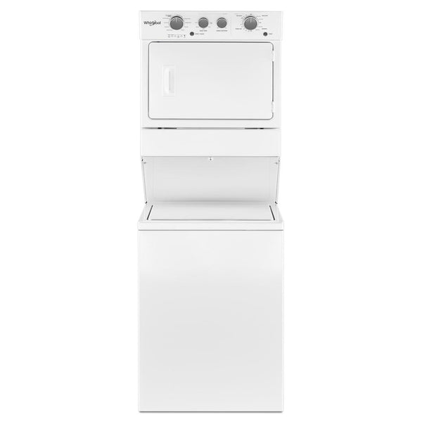 Whirlpool Stacked Washer/Dryer Electric Laundry Center WET4027HW IMAGE 1