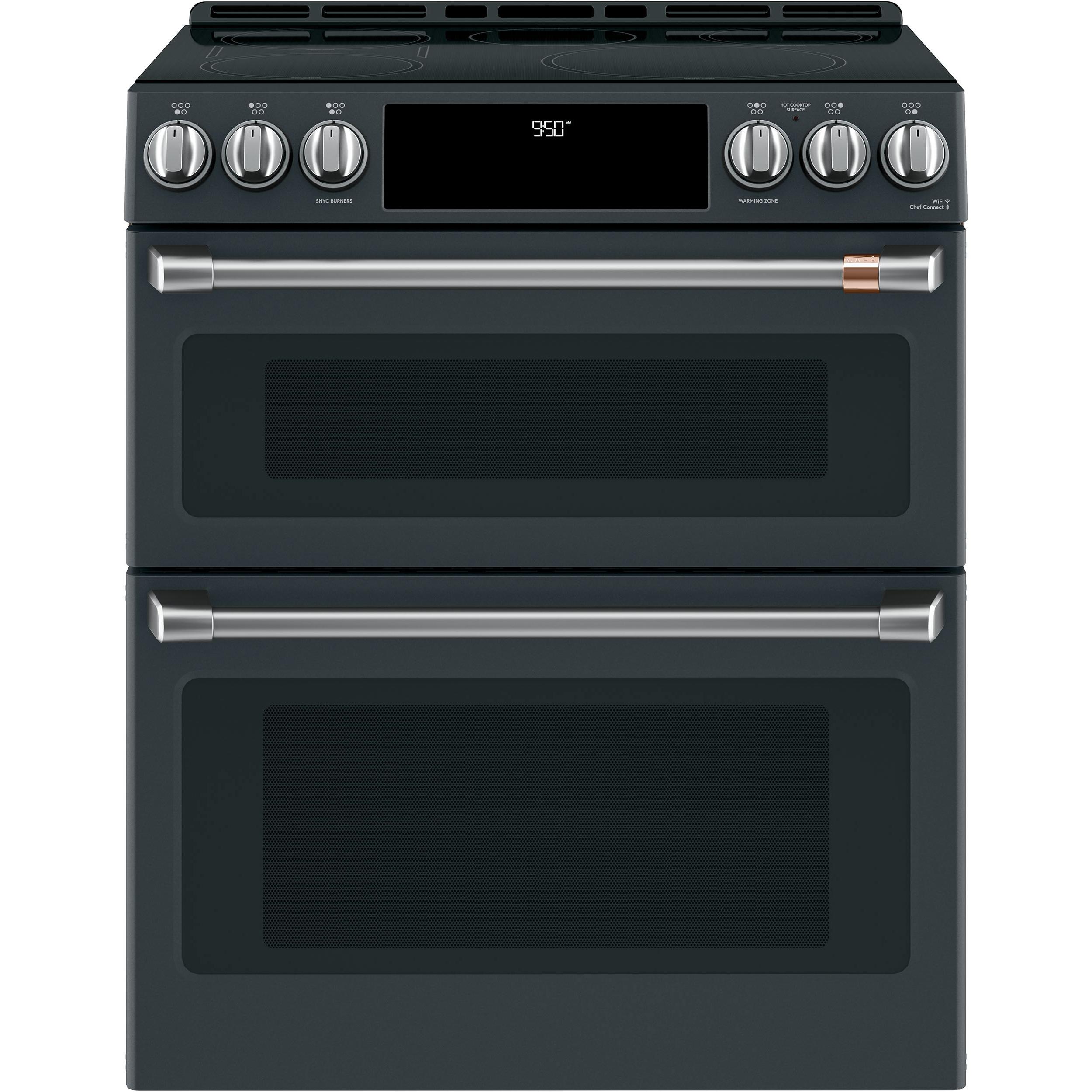 tradition et innovation PâtissierVol.2 Café 30-inch Slide-In Induction Range with double oven CHS950P3MD1