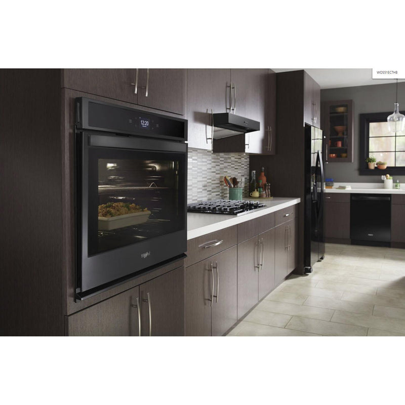 Whirlpool 27-inch, 4.3 cu.ft. Built-in Single Wall Oven with WiFi Connect WOS51EC7HB IMAGE 7