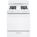 Hotpoint 30-inch Freestanding Gas Range RGBS300DMWW IMAGE 1