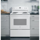 GE 30-inch Freestanding Electric Range JB256DMWW