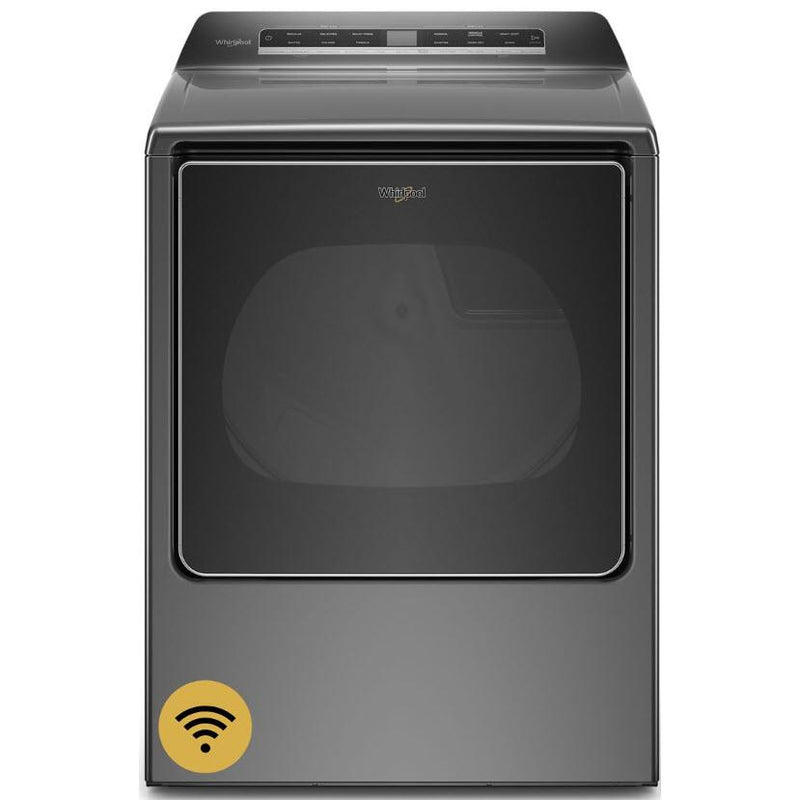 Whirlpool 8.8 cu.ft. Electric Dryer with Wrinkle Shield™ Plus option with Steam WED8120HC IMAGE 1
