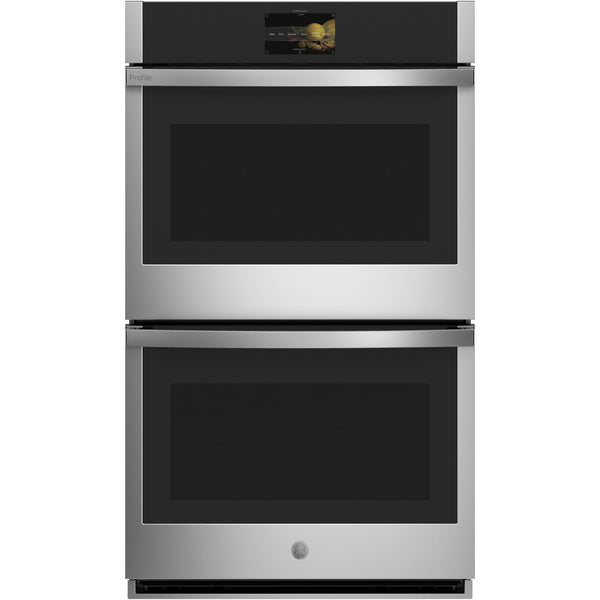 GE Profile 30-inch, 10 cu. ft.  Built-in Double Wall Oven with Convection PTD9000SNSS IMAGE 1