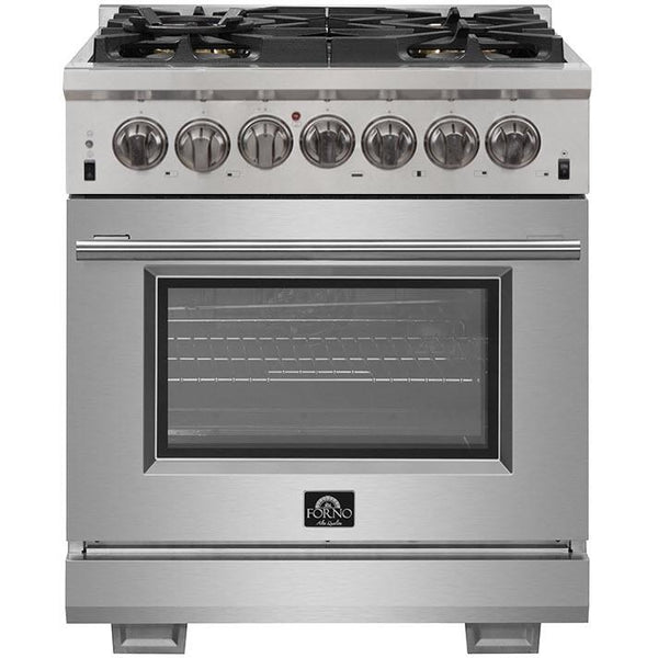 Forno Capriasca Alta Qualita 30-inch Freestanding Dual Fuel Range with Convection Technology FFSGS6187-30 IMAGE 1
