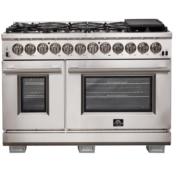 Forno Capriasca Alta Qualita 48-inch Freestanding Dual Fuel Range with Convection Technology FFSGS6187-48 IMAGE 1