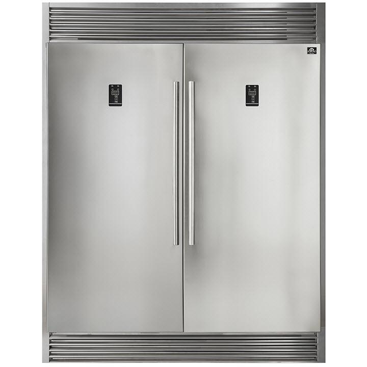 nomu　60インチ Forno 60-inch, 27.6 cu.ft. Built-in Refrigerator and Freezer Combo wit