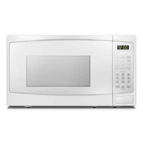 Danby 19-inch, 0.9 cu.ft. Countertop Microwave Oven with 6 Convenient Auto Cook Options DBMW0920BWW IMAGE 1