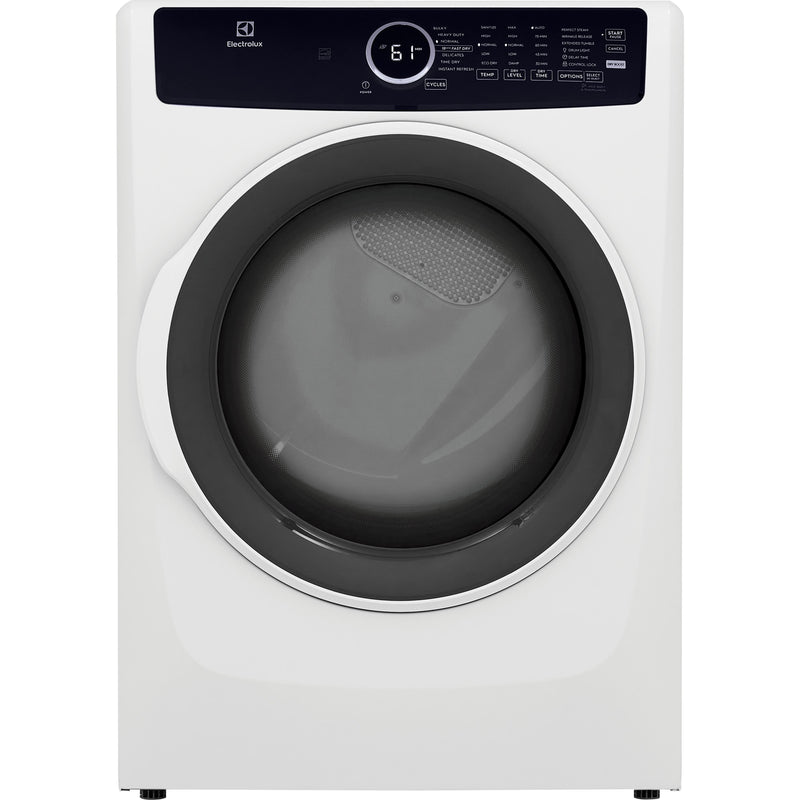 Electrolux 8.0 cu.ft. Electric Dryer with 7 Dry Programs ELFE7437AW IMAGE 1