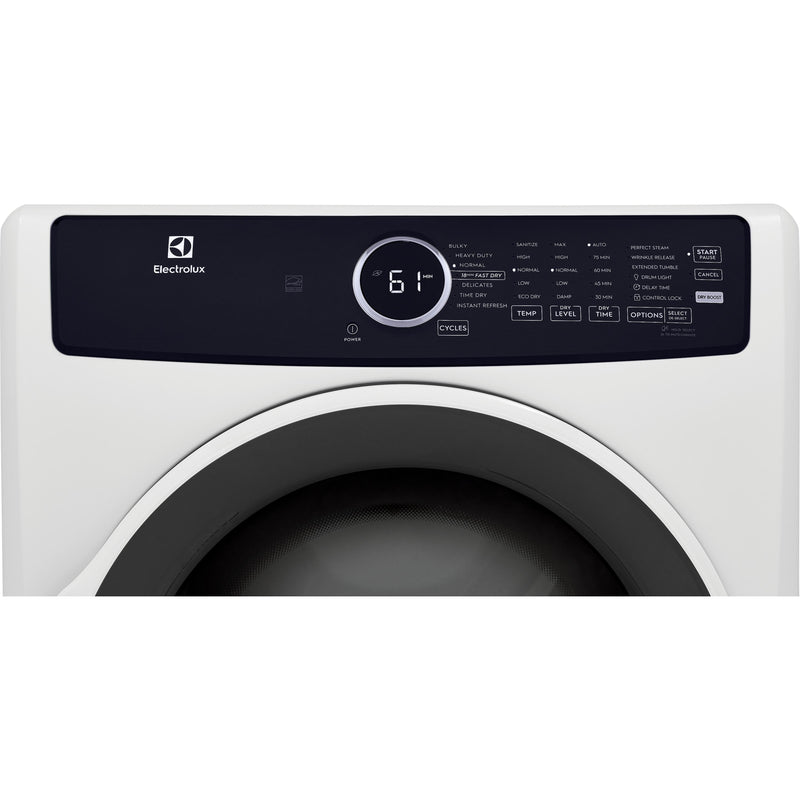 Electrolux 8.0 cu.ft. Electric Dryer with 7 Dry Programs ELFE7437AW IMAGE 2