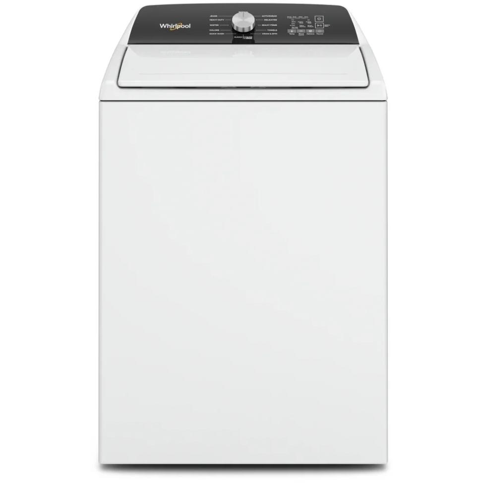 Whirlpool 3.8 Cu. Ft. High Efficiency Top Load Washer with 360 Wash  Agitator White WTW4955HW - Best Buy