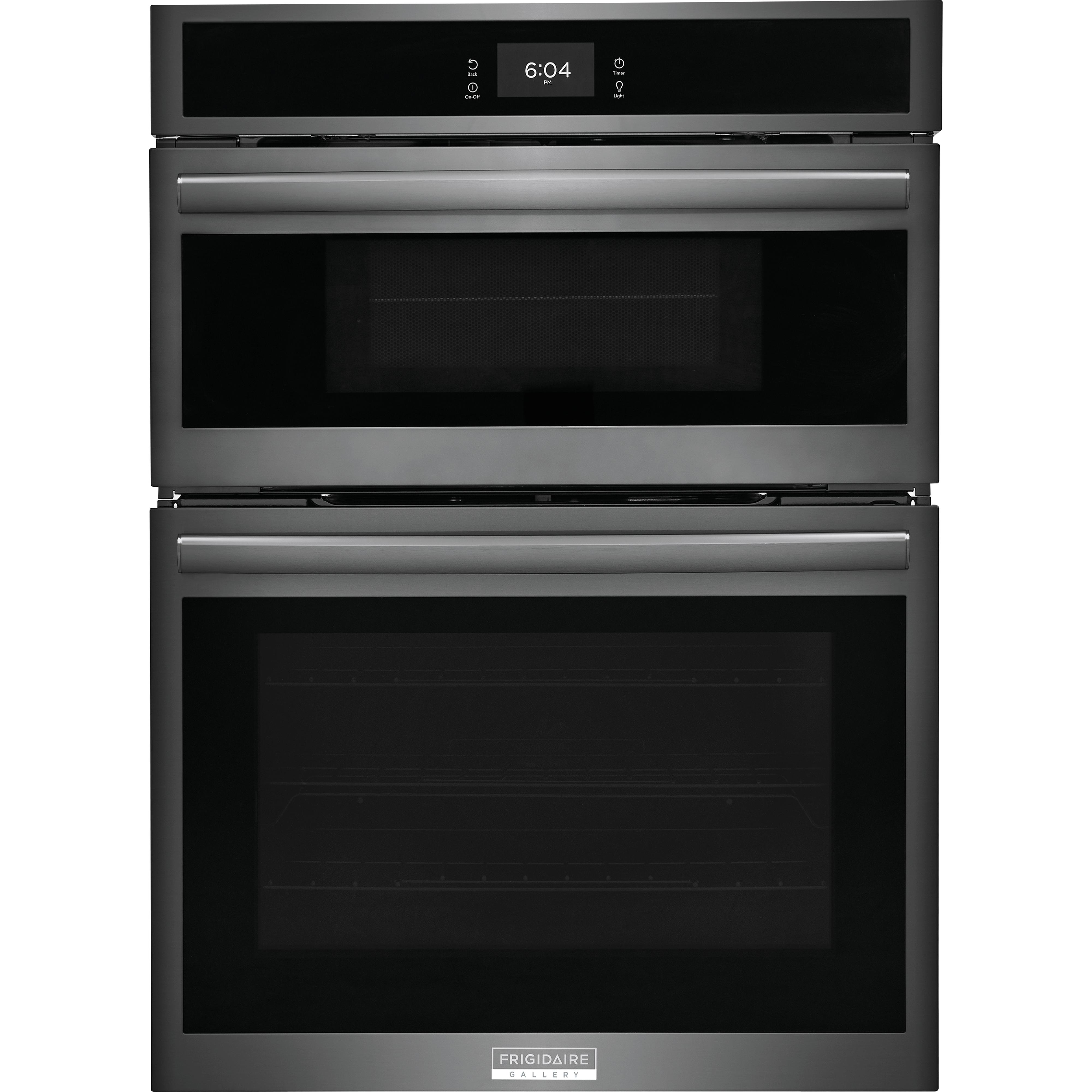 30 Electric Wall Oven and Microwave Combination with No Preheat + Air Fry  Stainless Steel-PCWM3080AF