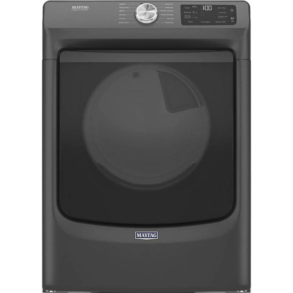 Maytag 7.3 cu.ft., Electric Dryer with Extra Power Quick Dry Cycle MED6630MBK IMAGE 1