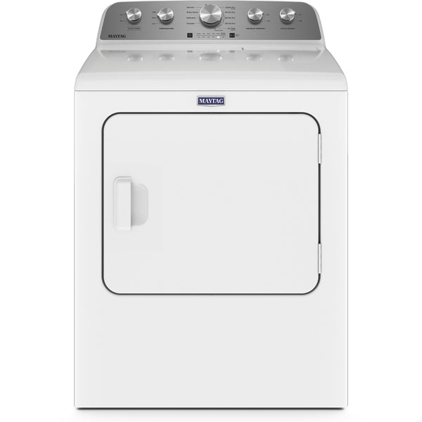 Maytag 7.0 cu. ft. Electric Dryer with Moisture Sensing MED5030MW IMAGE 1