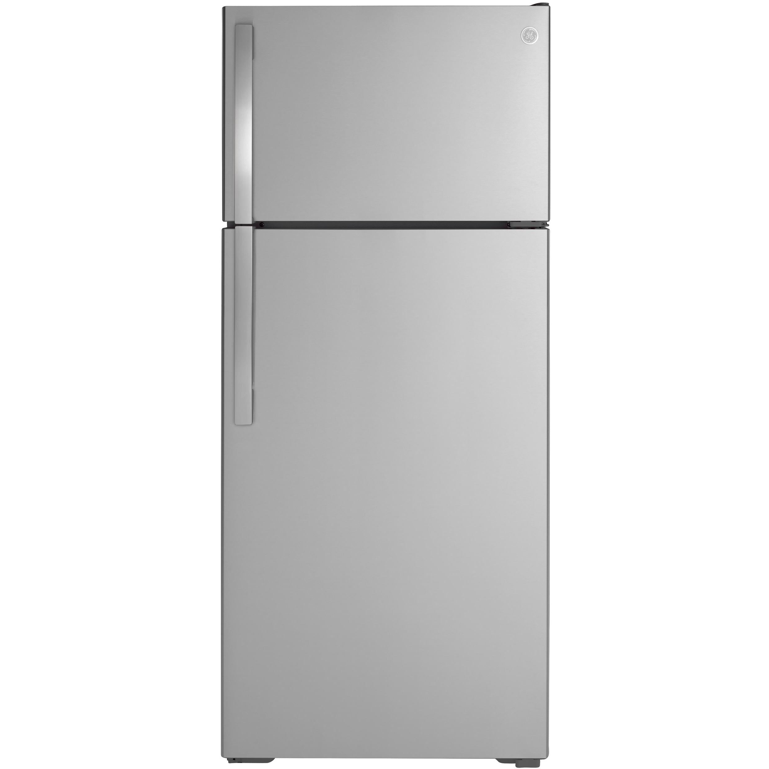 GE 28-inch, 17.5 cu. ft. Top Freezer Refrigerator with Icemaker GIE18G
