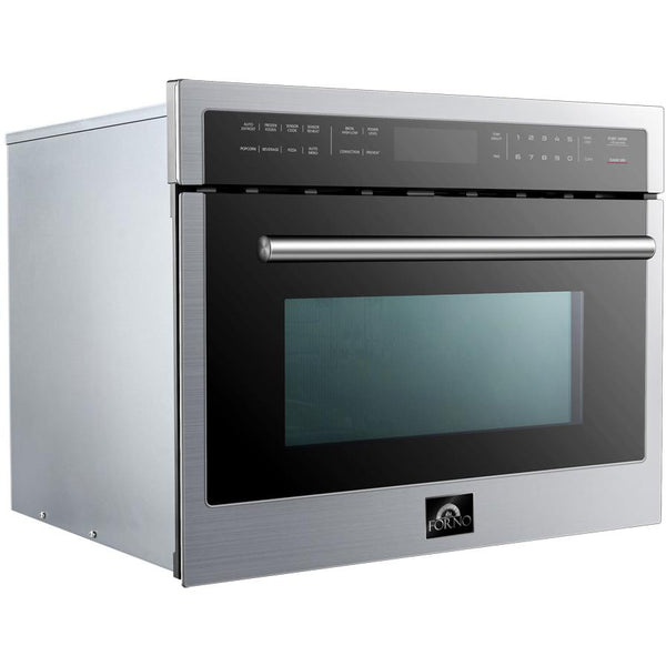 Forno 24-inch, 1.6 cu. ft. Built-In Microwave Oven with Convection FMWDR3093-24 IMAGE 1