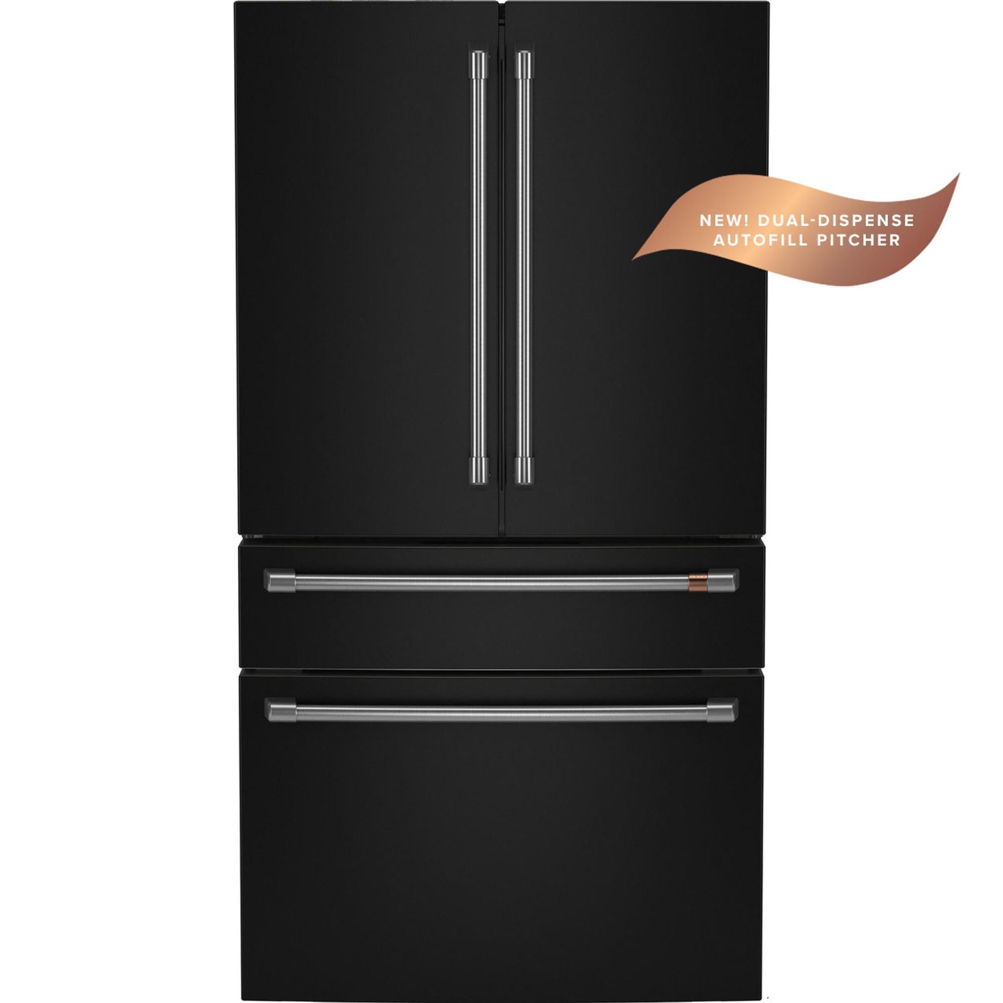 CABaNフーデイ Café 23.2 Cu. Ft. Smart Counter-Depth 4-Door French-Door Refrigerator