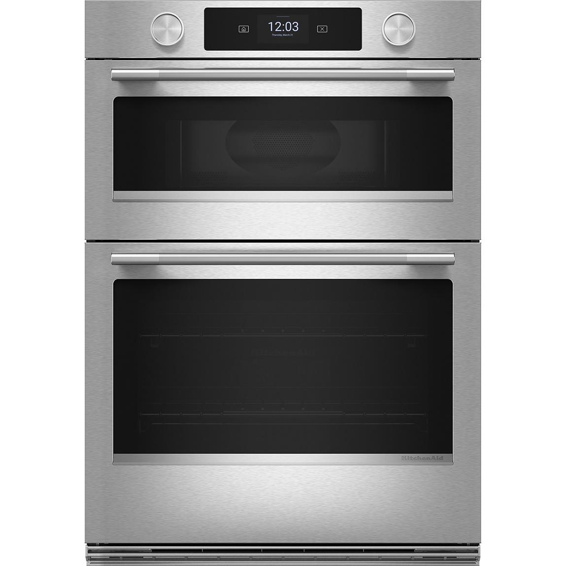 KitchenAid 27-inch Built-in Combination Wall Oven with Microwave Oven