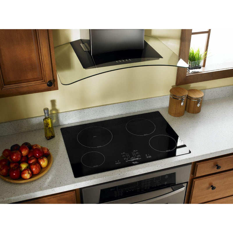Whirlpool 30-inch Built-in Induction Cooktop GCI3061XB IMAGE 2