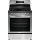 Frigidaire Gallery 30-inch Freestanding Electric Range with EvenTemp™ Technology GCRE3060BF