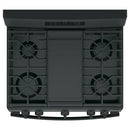 GE 30-inch Freestanding Gas Range JGBS66DEKBB