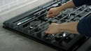 KitchenAid 30-inch Built-In Electric Cooktop with Even-Heat™ Technology KCES950KBL EXTERNAL_VIDEO 2