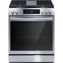 Frigidaire Gallery 30-inch Gas Range with Convection Technology (Stainless Steel)GCFG3060BF