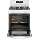 Frigidaire 30-inch Freestanding Gas Range with Even Baking Technology FCRG3062AWFCRG3062AW
