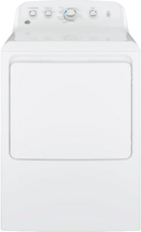 GE 27 Inch Electric Dryer with 7.2 Cu. Ft. Capacity (GTD42EASJWW)